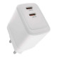 Зарядний пристрій EMOS V03G35 2xUSB-C 35W GaN (V03G35)