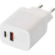 Зарядное устройство EMOS V02G20 1xUSB-A+1xUSB-C PD20W GaN (V02G20)