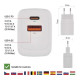 Зарядное устройство EMOS V02G20 1xUSB-A+1xUSB-C PD20W GaN (V02G20)