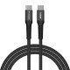 Дата USB-C кабель USB-C 1.2m Magnetic 100W black Verbatim (31863)
