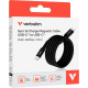 Дата USB-C кабель USB-C 1.2m Magnetic 100W black Verbatim (31863)
