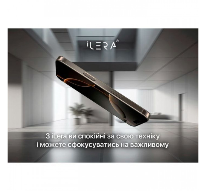 Скло захисне iLera Infinity iPhone 16 Pro (ILIN16PR)