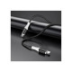 Дата кабель USB-C to USB-C 1.0m 3A 60W silicone black BOROFONE (6974443384802)