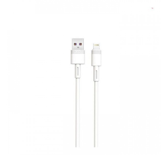 Дата кабель USB 2.0 AM to Lightning 1.0m 5A white XO (XO-NBQ166-L-1-WH)