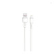 Дата кабель USB 2.0 AM to Lightning 1.0m 5A white XO (XO-NBQ166-L-1-WH)
