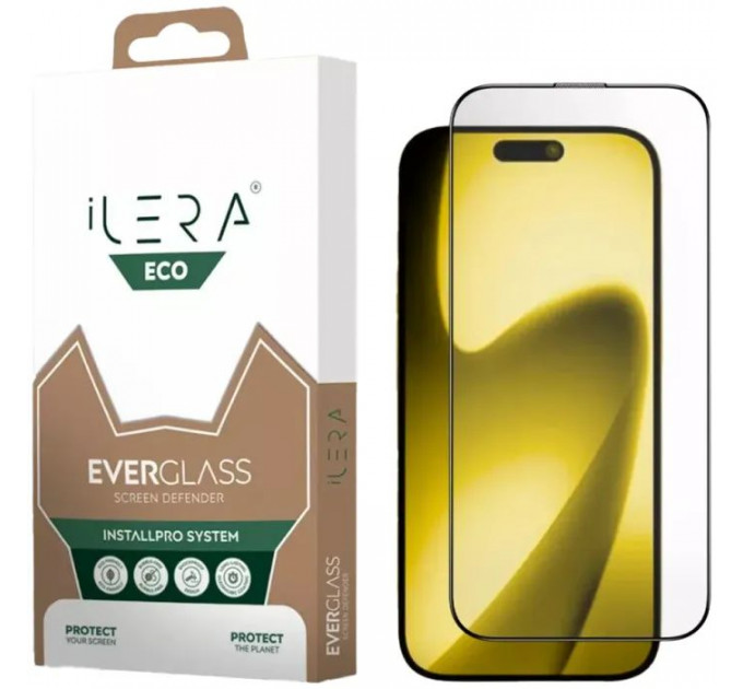 Скло захисне iLera EverGlass iPhone 17 Pro Max (ILEC15)