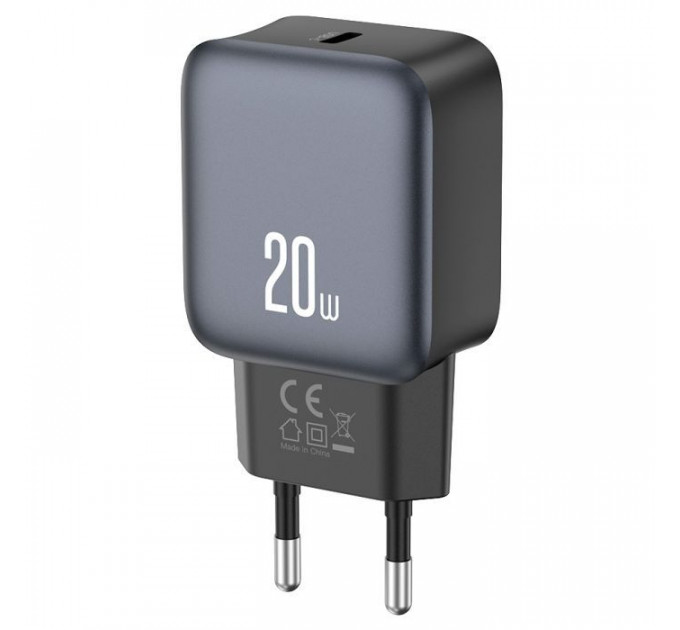 Зарядное устройство для XO USB-C PD20W black (L153_Black)