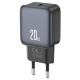 Зарядное устройство для XO USB-C PD20W black (L153_Black)
