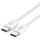 Дата кабель USB-C to USB-C 1.0m 60W white XO (NBQ273_C_White)