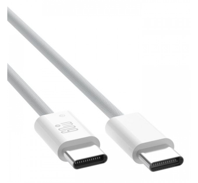 Дата кабель USB-C to USB-C 1.0m 60W white XO (NBQ273_C_White)