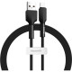 Дата кабель USB 2.0 AM to Lightning 1.0m black Baseus (CALGJ-01)