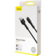 Дата кабель USB 2.0 AM to Lightning 1.0m black Baseus (CALGJ-01)