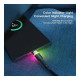 Дата кабеля USB 2.0 AM to USB-C 0.5m 3A LED black Essager (EXCT-XCDB01)