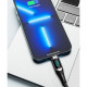 Дата кабеля USB-C to Lightning 2.0m 20W Digital Display blue Essager (EXCTL-YDA03)
