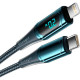 Дата кабеля USB-C to Lightning 2.0m 20W Digital Display blue Essager (EXCTL-YDA03)