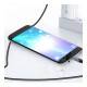 Дата кабель USB 2.0 AM to USB-C 2.0m 3A LED black Essager (EXCT-XGA0G)
