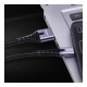 Дата кабель USB 2.0 AM to USB-C 2.0m 3A LED black Essager (EXCT-XGA0G)