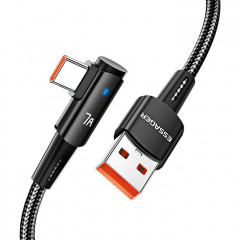Дата кабель USB 2.0 AM to USB-C 1.0m 100W black Essager (EXCWT7A-CG01-P)
