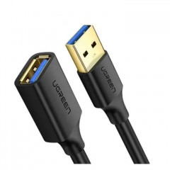 Дата кабель USB 3.0 AM\/AF 1.0m US129 black Ugreen (10368)