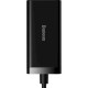 Зарядний пристрій Baseus 2xUSB-C 100W + 2xUSB GaN black (CCGP000101)