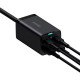 Зарядний пристрій Baseus 2xUSB-C 100W + 2xUSB GaN black (CCGP000101)