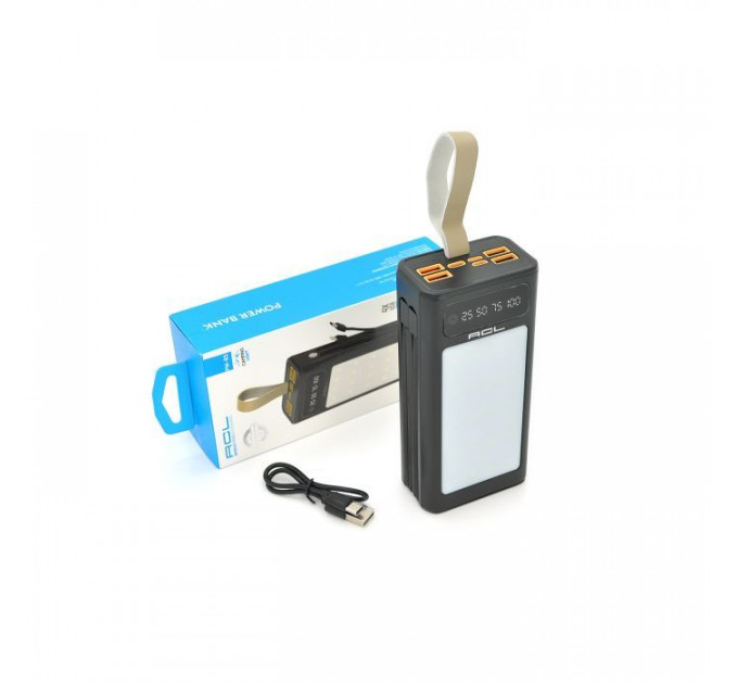 Батарея універсальна ACL 30000mAh, LIGHTER, Type-C + Lighting, Black (PW-85B)