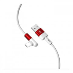 Дата кабель USB 2.0 AM to USB-C 1.0m 90° corner NB152 white XO (6920680872503) Дата кабель USB 2.0 AM to USB-C 1.0m 90° corner NB152 white XO (6920680872503)