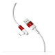 Дата кабель USB 2.0 AM to USB-C 1.0m 90° corner NB152 white XO (6920680872503)