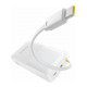Батарея універсальна Baseus Bipow 2 20000mAh 20W with USB-C cable white (P10077101213-01)