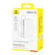 Батарея універсальна Baseus Bipow 2 20000mAh 20W with USB-C cable white (P10077101213-01)