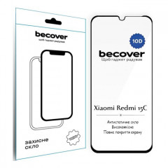 Скло захисне BeCover 10D Xiaomi Redmi 15C 4G\/5G Black (713908) Скло захисне BeCover 10D Xiaomi Redmi 15C 4G\/5G Black (713908)