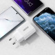 Зарядное устройство для Choetech USB-C PD20W white (Q5004-V5)