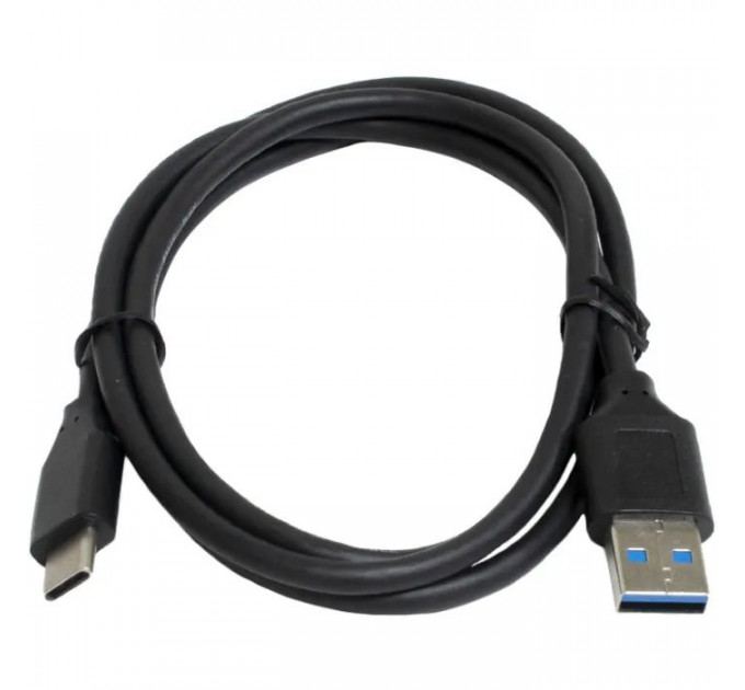 Дата кабель USB 3.0 AM to USB-C 1.0m black Patron (CAB-PN-USB3-TYPEC-1M)