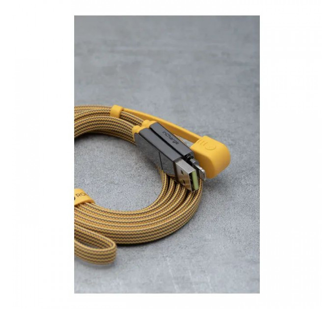 Дата кабель 6in1 inCharge XL 2.0m yellow Rolling Square (XLM03R)