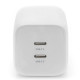 Зарядний пристрій Digitus 2xUSB-C PD65W GaN (DA-10063)