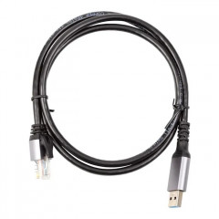 Дата кабель USB AM to RJ45 Ethernet 1.0m CAT6 UTP PowerPlant (CA914975)