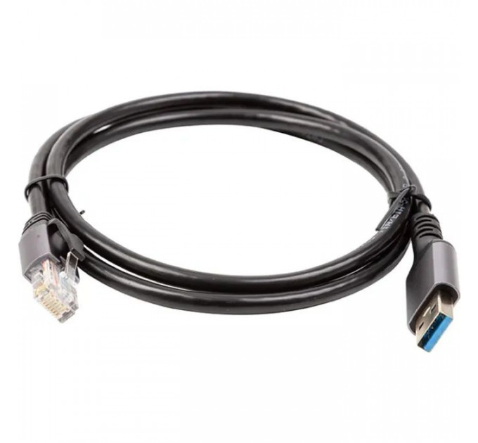 Дата кабель USB AM to RJ45 Ethernet 1.0m CAT6 UTP PowerPlant (CA914975)