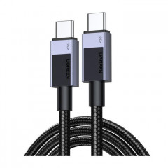Дата кабель USB-C to USB-C 3.0m 100W L512 gray Ugreen (45065)