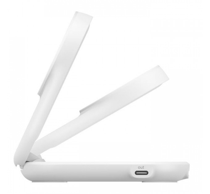 Зарядний пристрій Belkin UltraCharge Wireless 2-in-1 25W white (WIZ039KQWH)