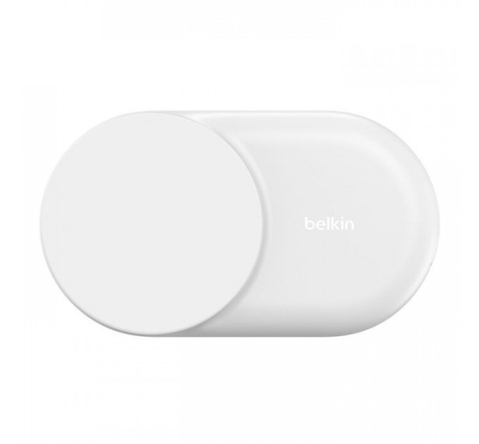 Зарядний пристрій Belkin UltraCharge Wireless 2-in-1 25W white (WIZ039KQWH)