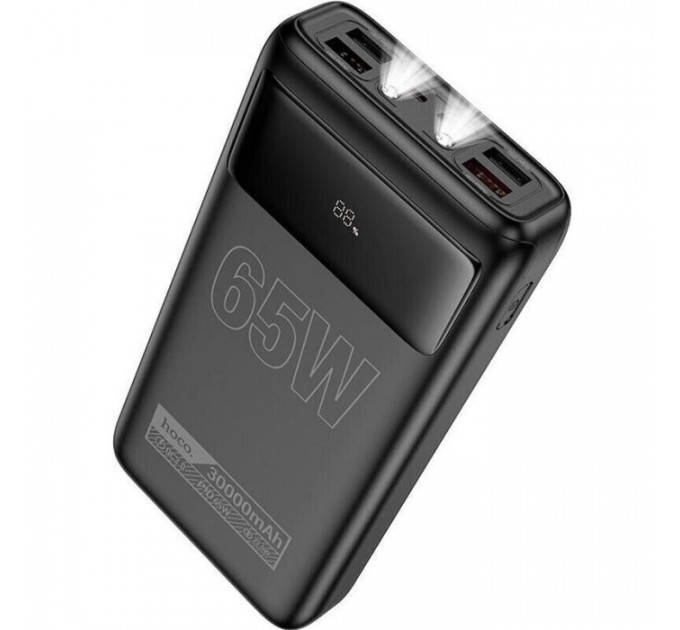 Батарея універсальна HOCO 30000mAh Apollo PD\/65W QC\/3.0 Black (DB81 \/ 714720)