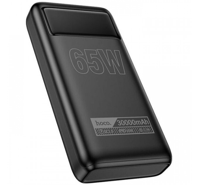 Батарея універсальна HOCO 30000mAh Apollo PD\/65W QC\/3.0 Black (DB81 \/ 714720)