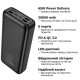 Батарея універсальна HOCO 30000mAh Apollo PD\/65W QC\/3.0 Black (DB81 \/ 714720)
