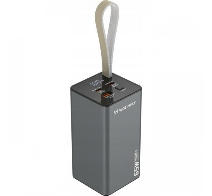 Батарея універсальна Wozinsky 30000mAh, K65+ 65W 30000mAh 2*USB-C, USB-A (5907769364457)