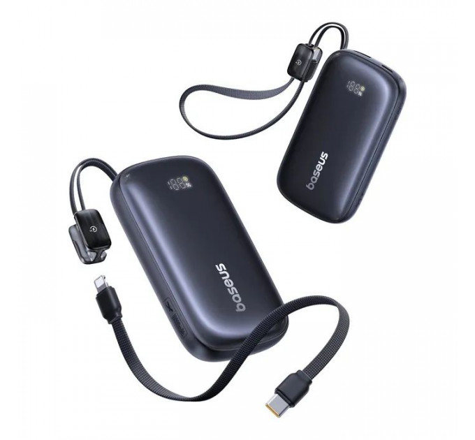 Батарея універсальна Baseus EnerFill FC21 Qpow 3 Ultra 20000mAh 45W Black (E0027P00)