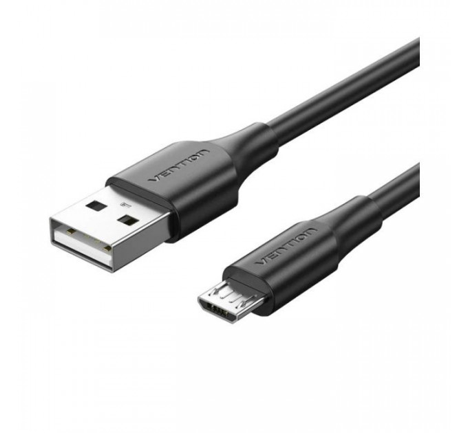 Дата кабель USB 2.0 AM to Micro 5P 2.0m black VENTION (CTIBH)