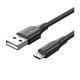Дата кабель USB 2.0 AM to Micro 5P 2.0m black VENTION (CTIBH)