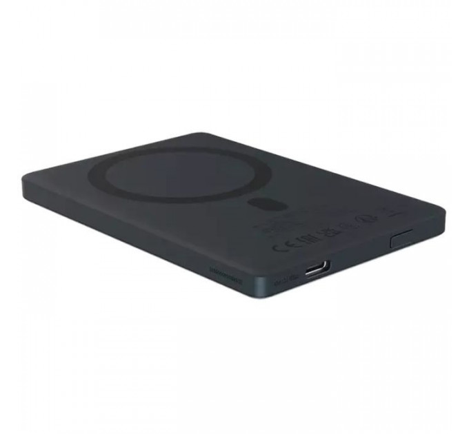 Батарея универсальная Canyon 5000mAh OnPower 500 PD20W Magnetic Wireless MagSafe Black (CNS-CPB500B)