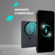 Батарея универсальная Canyon 5000mAh OnPower 500 PD20W Magnetic Wireless MagSafe Black (CNS-CPB500B)