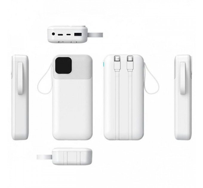 Батарея універсальна TheGeneral 20000mah Voltix, 22.5W Fast Charge PD White (40012819-08)